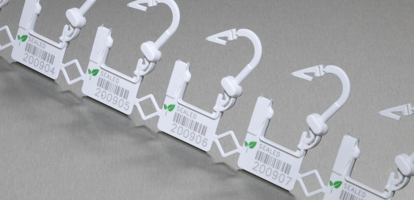 Ten Unisto Padlock 3 sustainable security seals