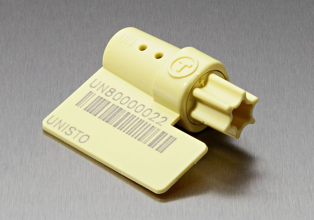 Unisto Tacho Seal tamper-proof security seal with barcode