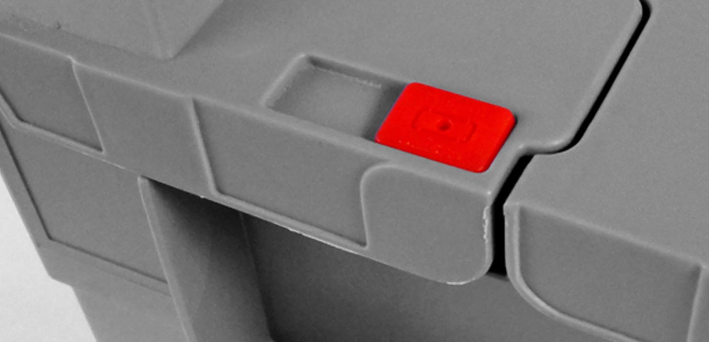 Unisto Unibox push-in security seals in a box