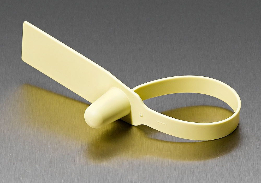 Unisto Nexus fixed-length security seal closed